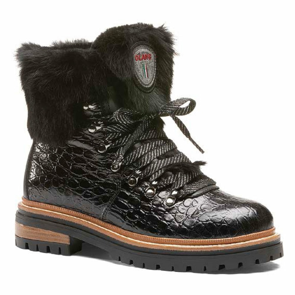 Bottes D\'hiver Olang Imperial LUX WTX Homme Noir | 046AXKHYJ