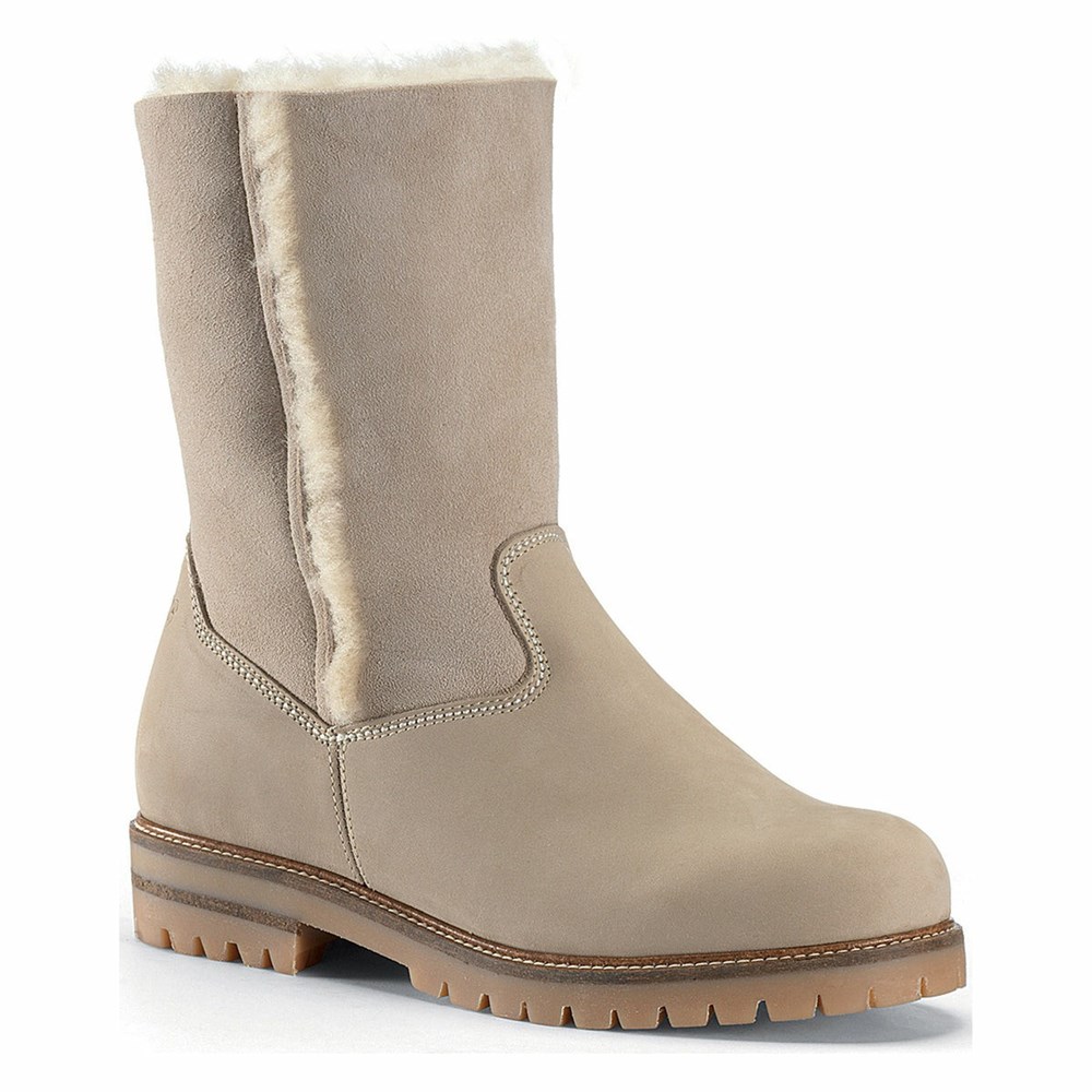 Bottes D\'hiver Olang Kansa Homme Beige | 074NVQATB