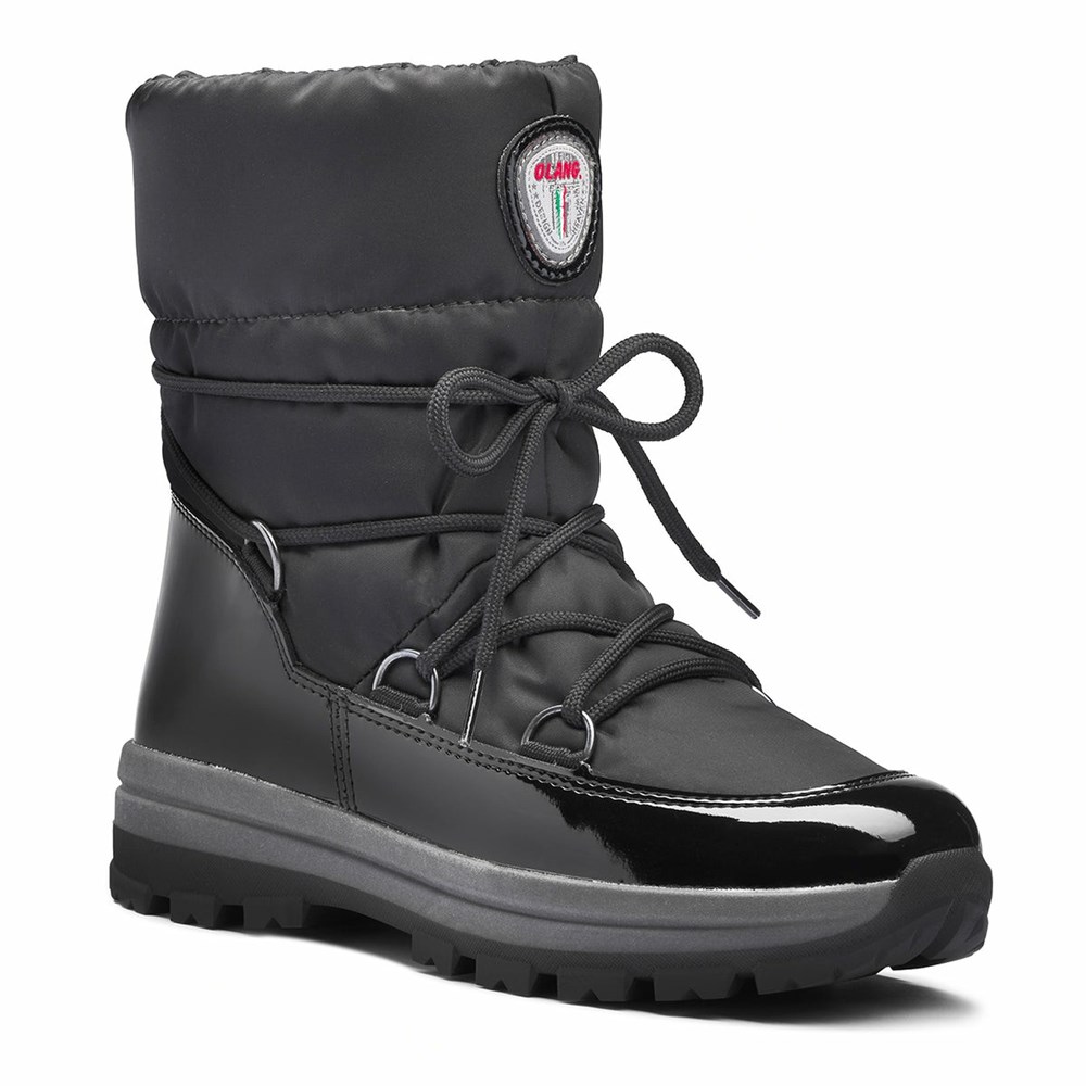 Bottes D\'hiver Olang Opera Tex Homme Noir | 962AUWJHQ