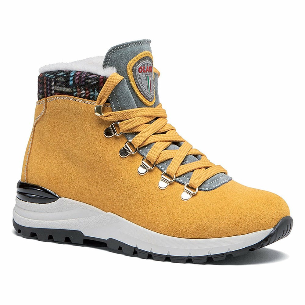 Bottes D\'hiver Olang Parigi BTX Homme Jaune | 524FBRMUE