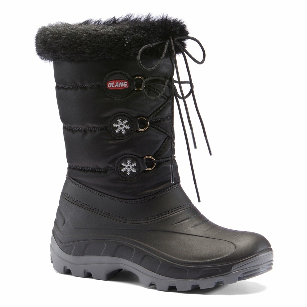 Bottes D\'hiver Olang Patty Homme Noir | 015VLQYKI