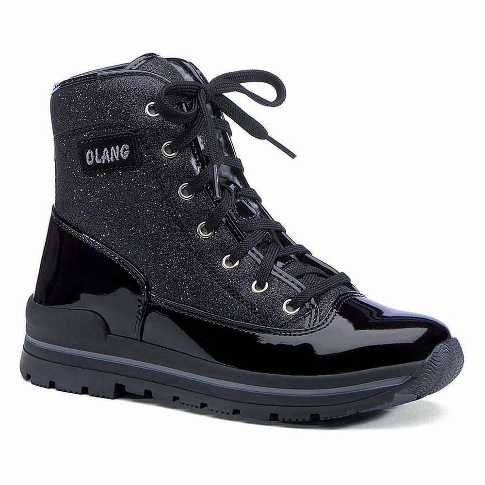 Bottes D\'hiver Olang Pop Homme Noir | 517YQSCVN