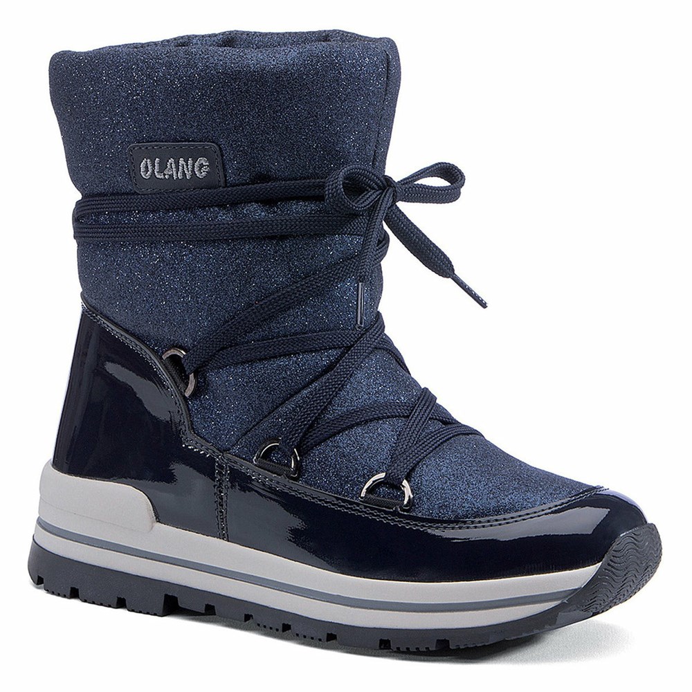 Bottes D\'hiver Olang Vanity Homme Bleu Marine | 402LUGVJF