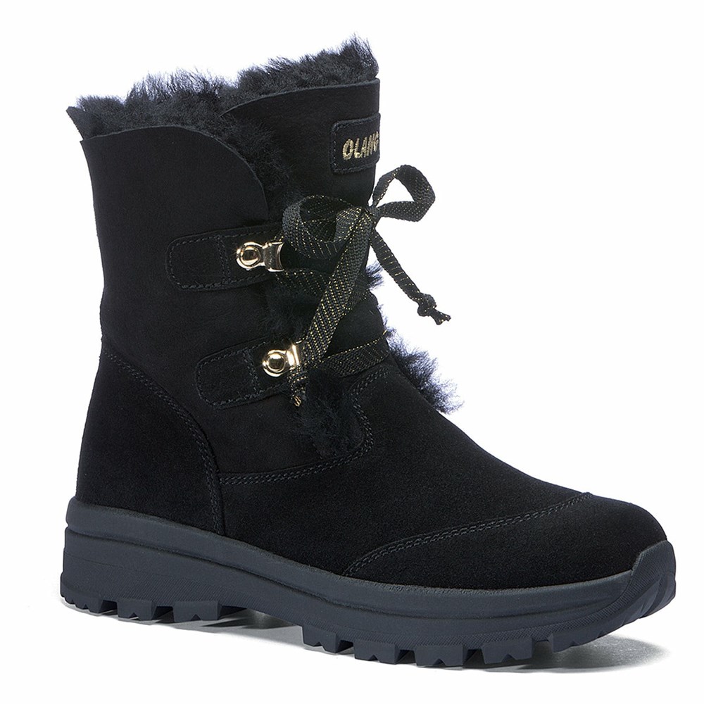 Bottes Mi-mollet Olang Lappone Femme Noir | 564DJSUYF