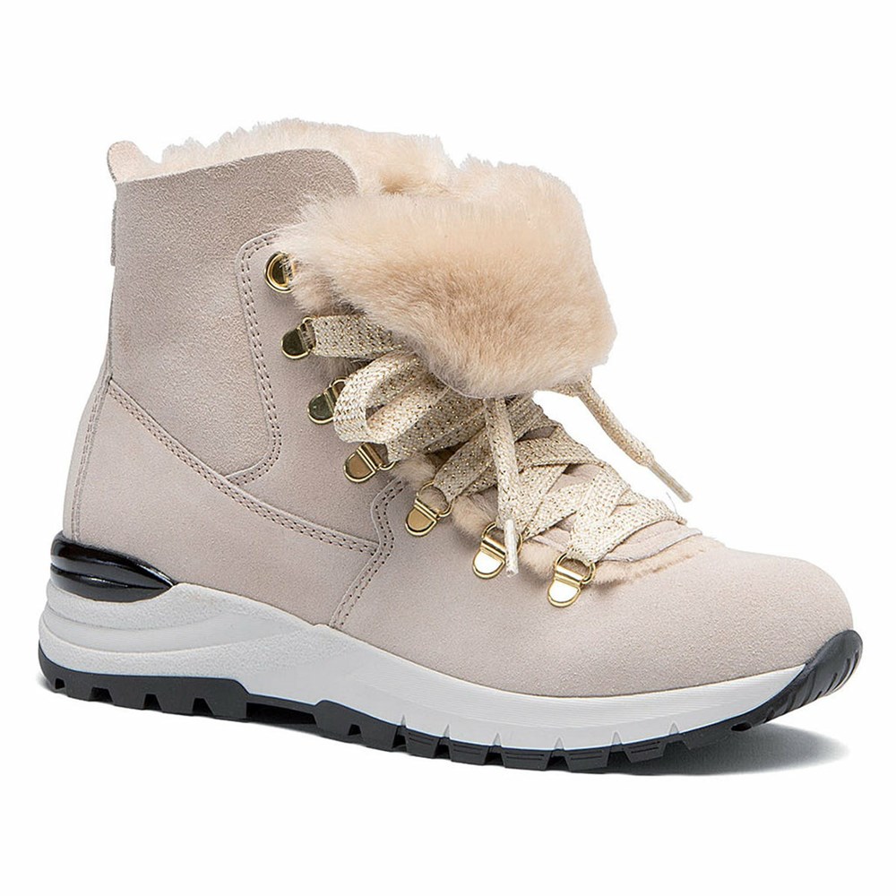 Bottes de Neige Olang Aurora Femme Argent | 231IMHYZD