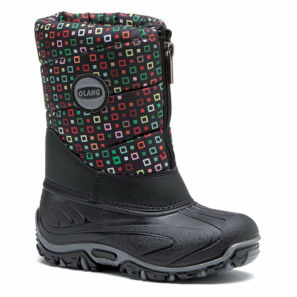 Bottes de Neige Olang BMX Pocket Enfant Noir | 706QMNWLV