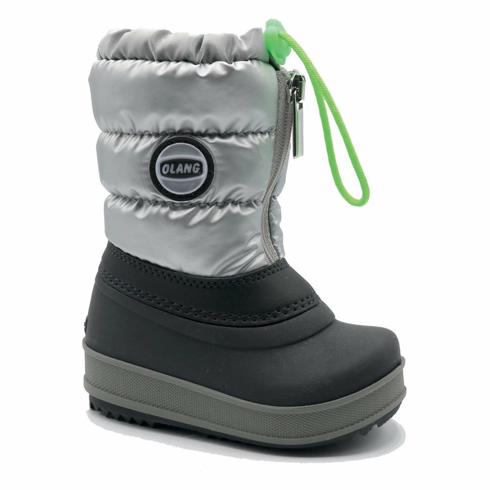 Bottes de Neige Olang Bingo Enfant Argent | 524XIDQNT