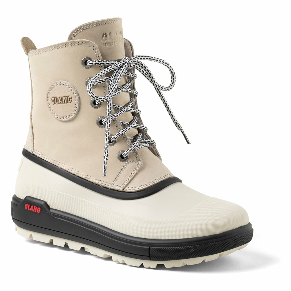 Bottes de Neige Olang Calgary OC Femme Cafe | 372FGCUMP