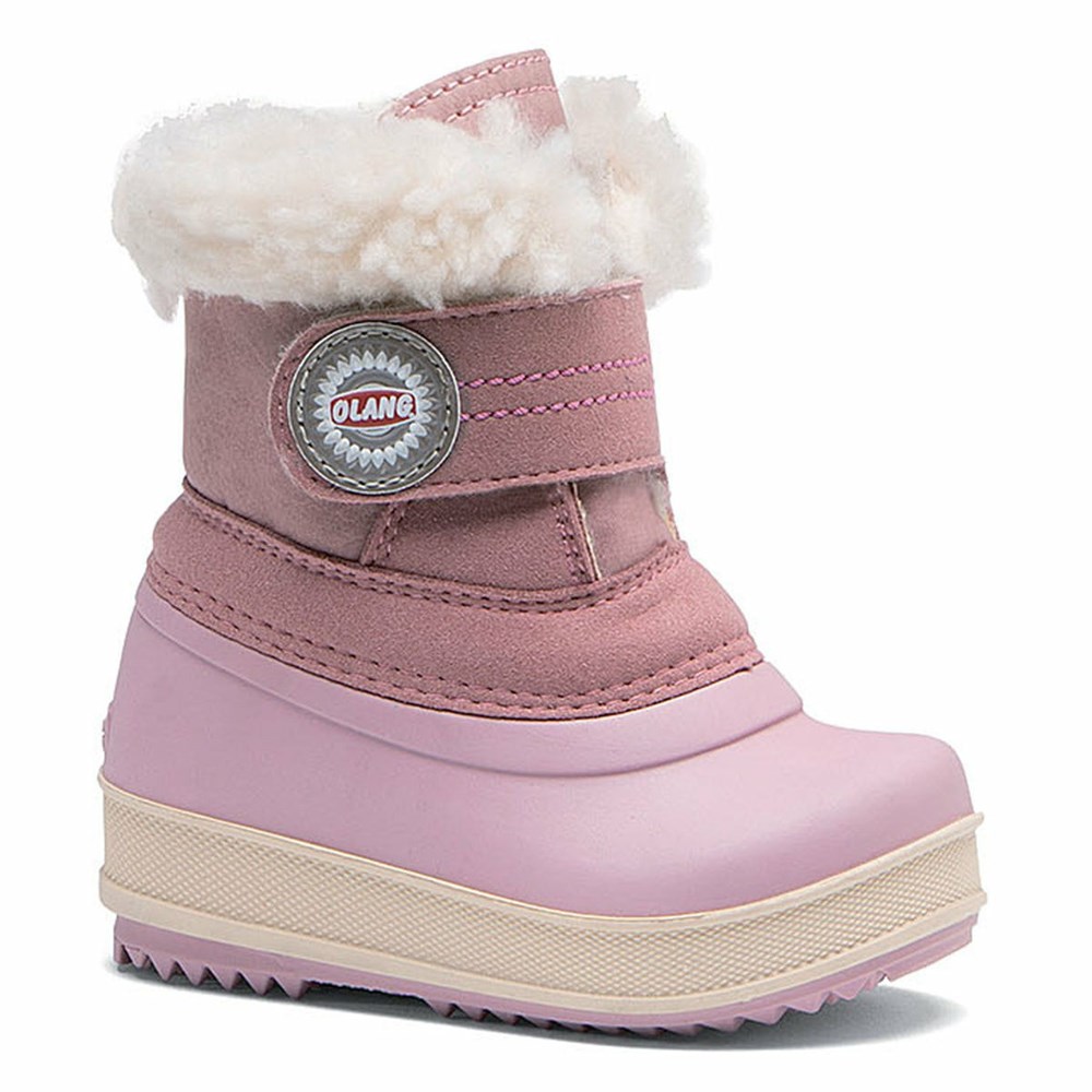 Bottes de Neige Olang Elfo Powder Enfant Rose | 231NBORXP