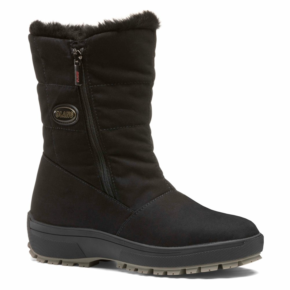 Bottes de Neige Olang Grace Tex Femme Noir | 715ZKYMRJ