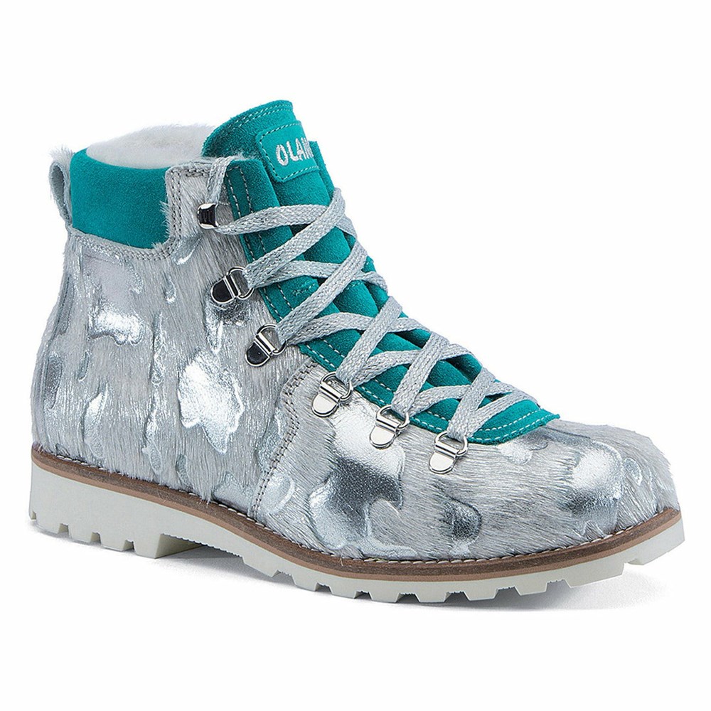 Bottes de Neige Olang Lima Femme Argent | 014HILQYE