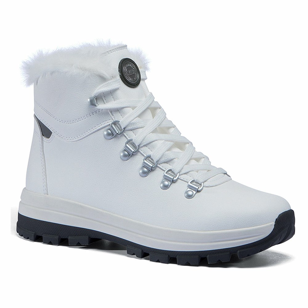 Bottes de Neige Olang Paradise WTX Femme Blanche | 673SUWBDO