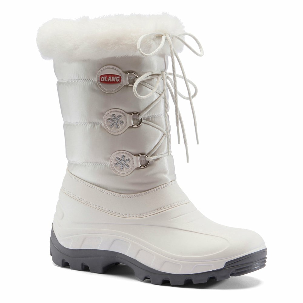 Bottes de Neige Olang Patty Enfant Blanche | 650OEMNYJ