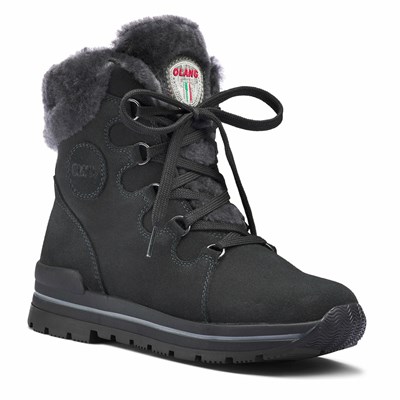 Bottes D'hiver Olang Gufo Tex Homme Noir | 452HRKIWG