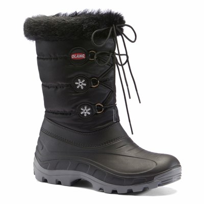 Bottes Mi-mollet Olang Patty Femme Noir | 035LFRCBI