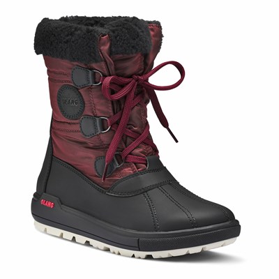 Bottes Mi-mollet Olang Rigel Tex Femme Bordeaux | 204SHQZIM