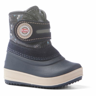 Bottes de Neige Olang Birba Enfant Bleu Marine | 026QAKVZJ