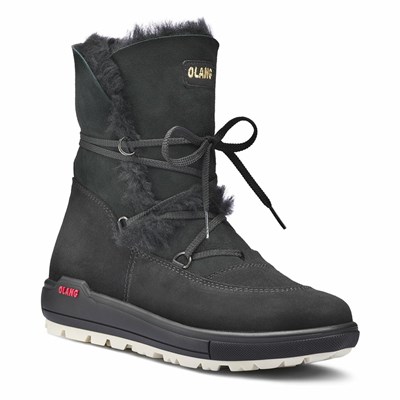 Bottes de Neige Olang Maka Femme Noir | 901OBFEUX