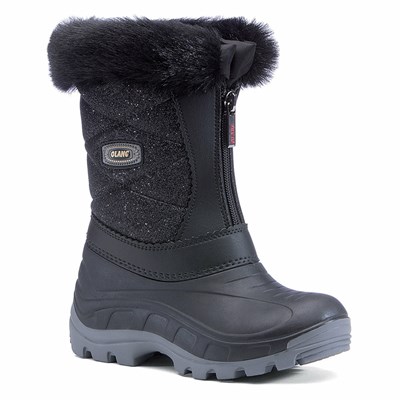 Bottes de Neige Olang Nancy Enfant Noir | 142TEPHXY