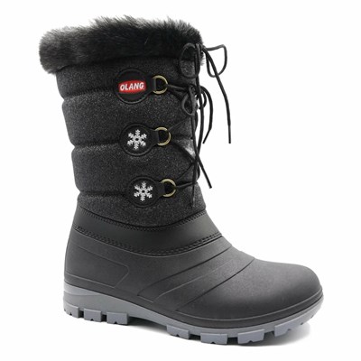 Bottes de Neige Olang Patty-Lux Femme Noir | 951IMBVPU